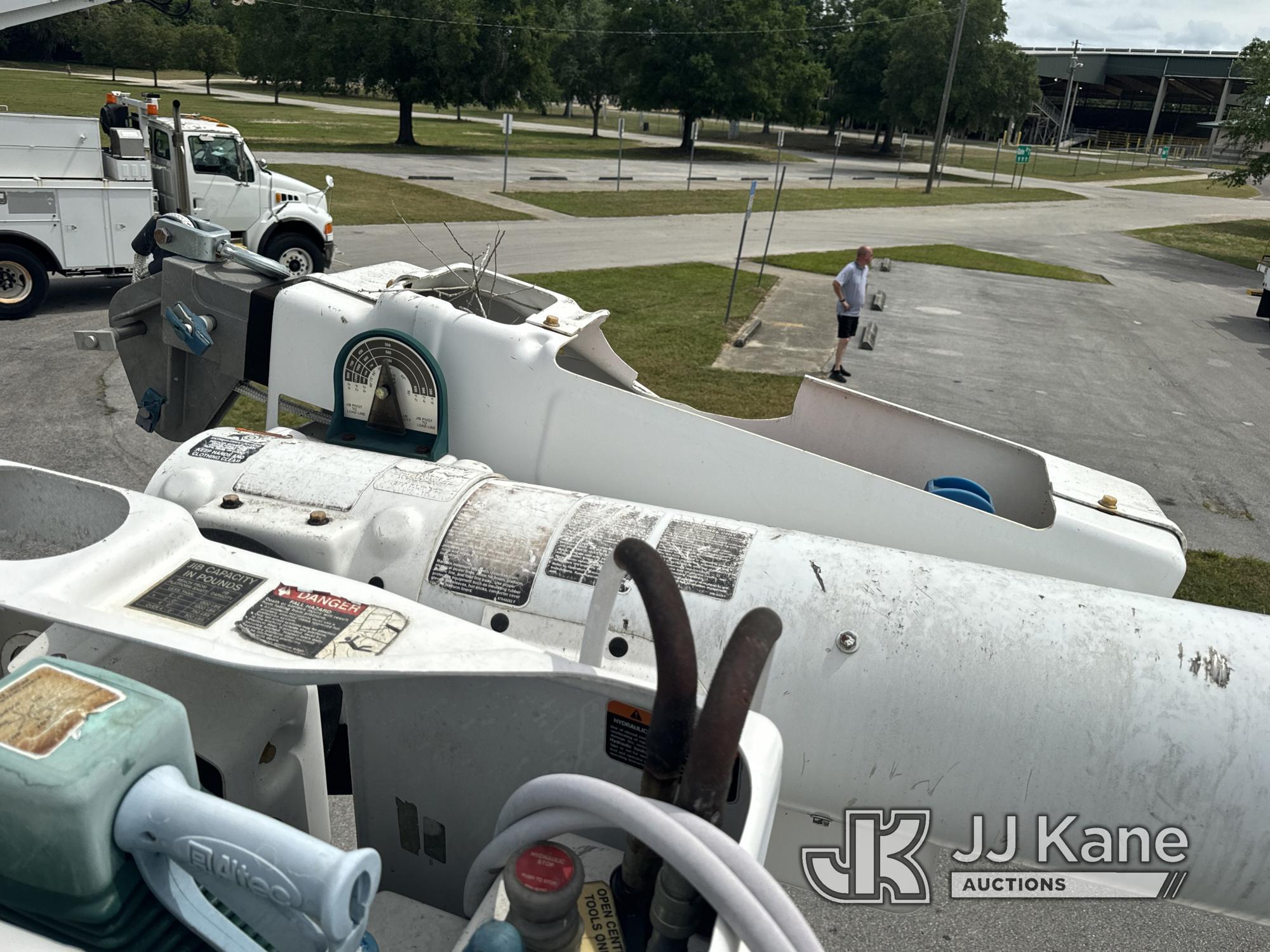 (Ocala, FL) Altec L42-MH, Over-Center Material Handling Bucket Truck center mounted on 2010 Freightl