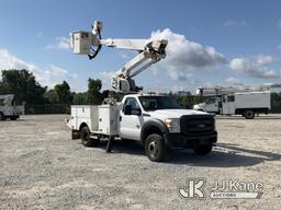 (Villa Rica, GA) Altec AT40M, Articulating & Telescopic Material Handling Bucket Truck mounted behin