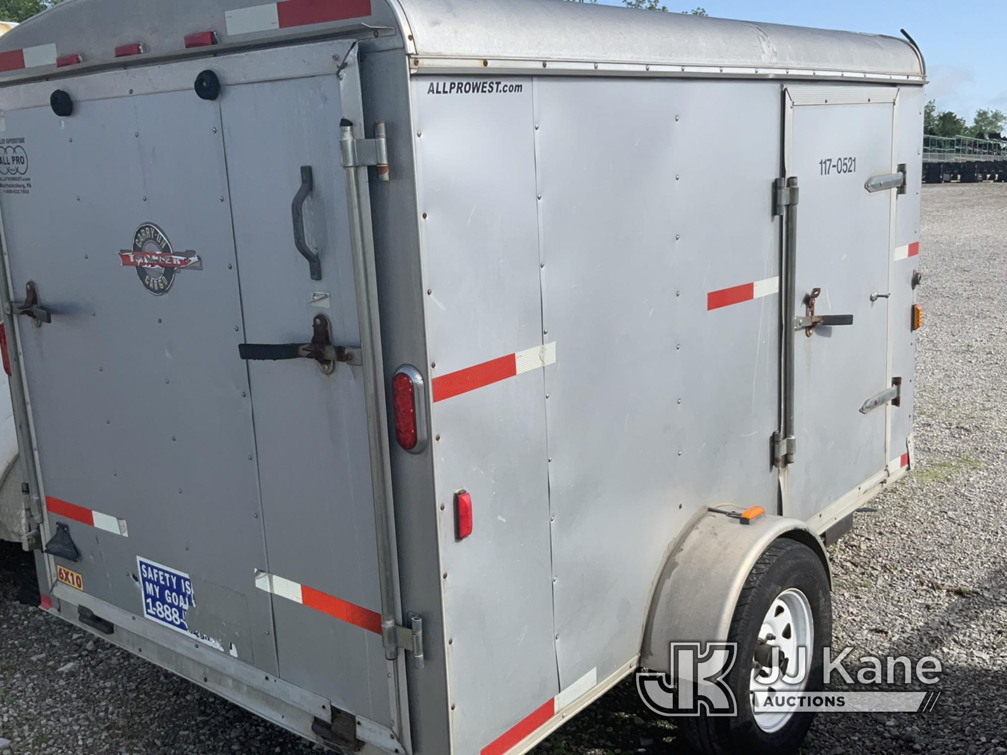 (Verona, KY) 2010 Carry On Enclosed Cargo Trailer Body Damage