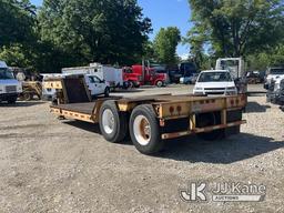 (Charlotte, NC) 1992 Holden Industries HDD36245 Ridgid Neck Lowboy Trailer Duke Unit)( non highway u