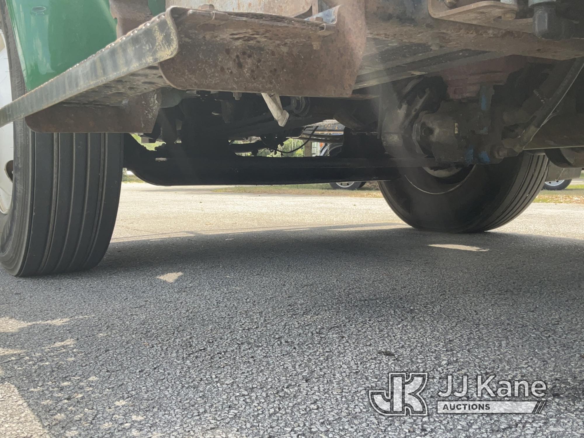 (Ocala, FL) Altec LRV56, Over-Center Bucket Truck mounted behind cab on 2004 Ford F750 Chipper Dump