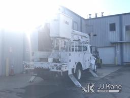 (Mount Airy, NC) Altec AA55, Material Handling Bucket Truck mounted behind cab on 2018 Freightliner