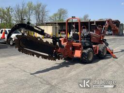 (Owensboro, KY) 2011 Ditch Witch RT80 Rubber Tired Trencher Runs & Operates) (Bad Throttle Pedal) (E