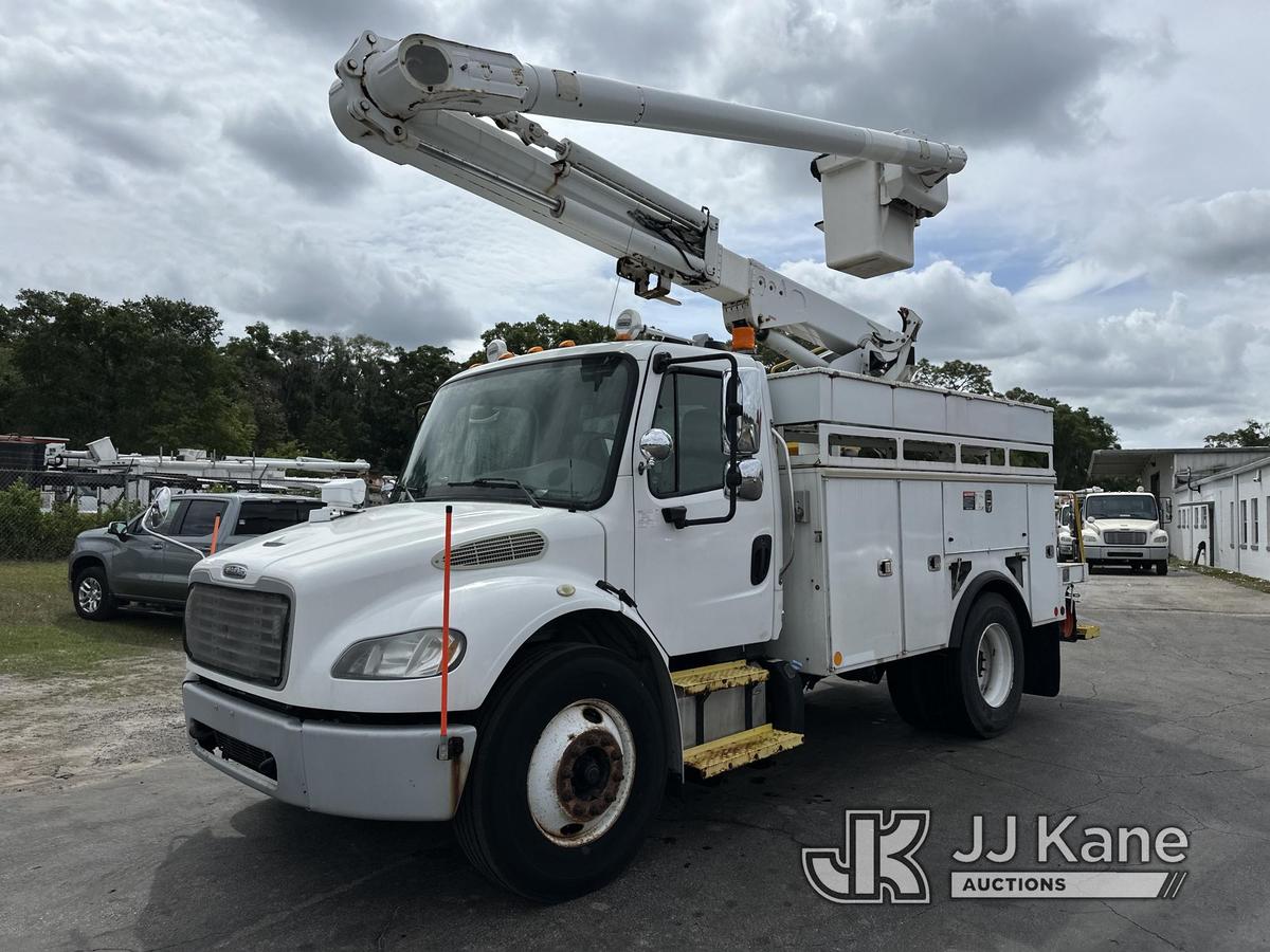 (Ocala, FL) Altec L42A, Over-Center Bucket Truck center mounted on 2013 Freightliner M2 106 Utility