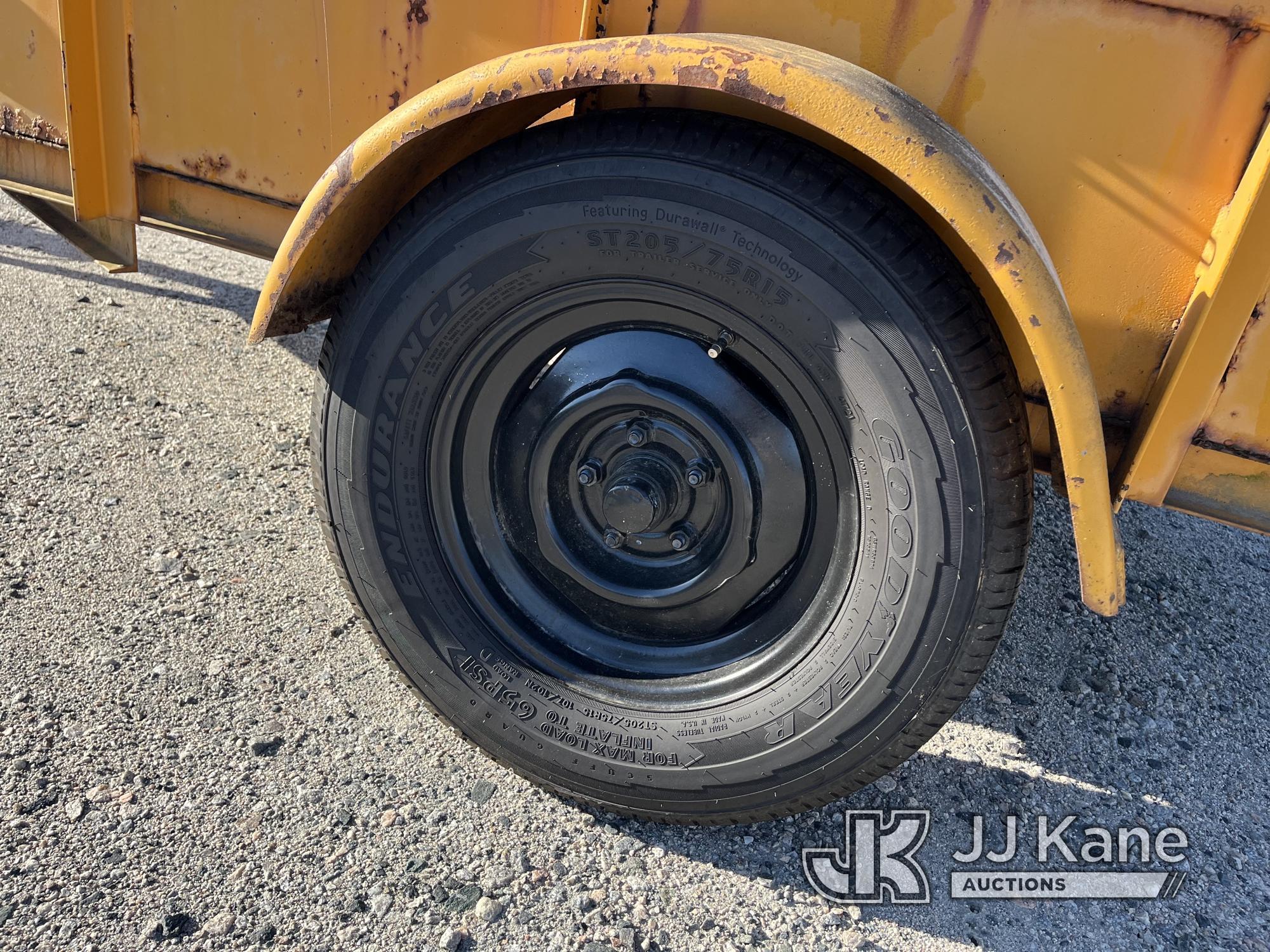 (Chester, VA) 1988 Utility Trailer Manufacturing Co. S/A Material Trailer Bent Axle