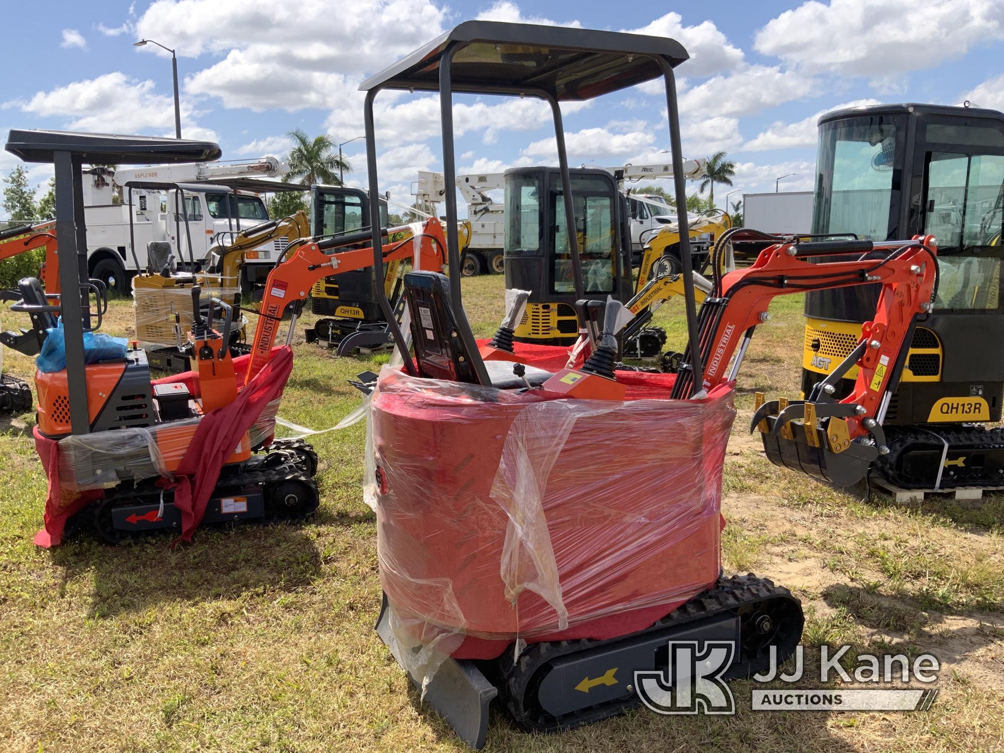 (Westlake, FL) 2024 AGT H15 Mini Hydraulic Excavator New/Unused