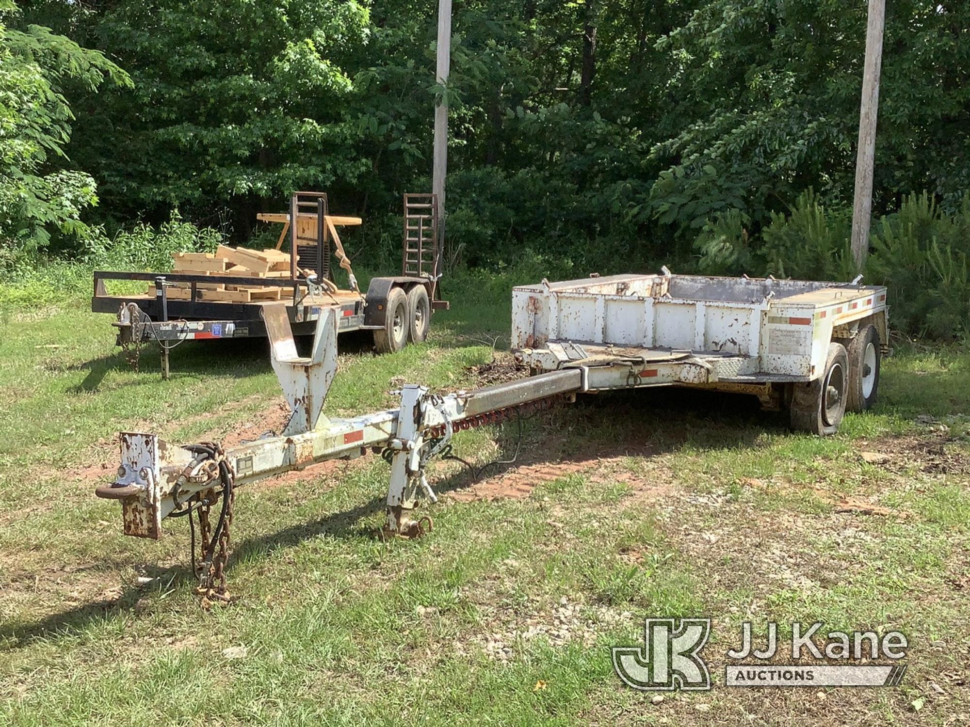 (Douglasville, GA) 2007 Hardeebilt 22K P&M T/A Extendable Pole/Material Trailer Two Flat Tires