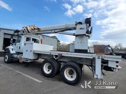 (Graysville, AL) Altec D3060A-TR, Digger Derrick rear mounted on 2013 International 7400 6x6 Flatbed