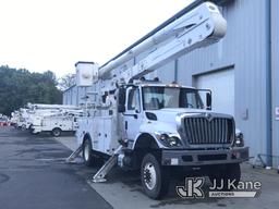 (Mount Airy, NC) Altec AA55, Material Handling Bucket Truck rear mounted on 2016 International 7300
