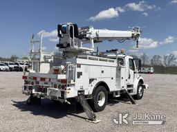 (Verona, KY) Altec DM47TR, Digger Derrick rear mounted on 2010 Freightliner M2 106 Utility Truck, (D