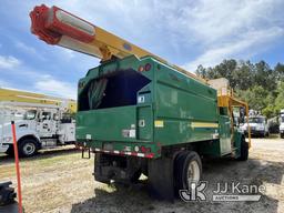 (Jacksonville, FL) Altec LRV-56, Over-Center Bucket Truck mounted behind cab on 2015 Freightliner M2