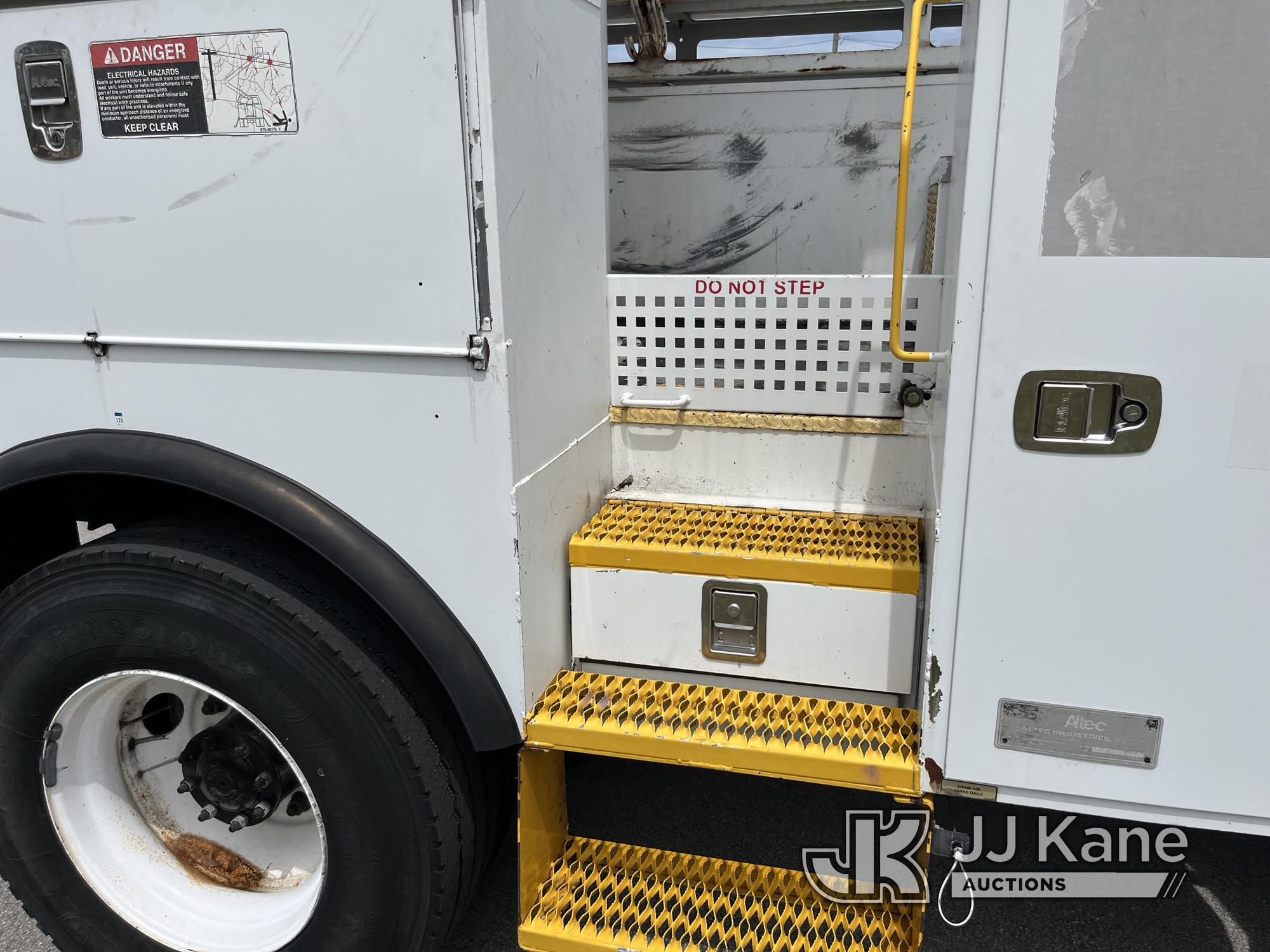 (Ocala, FL) Altec L42A, Over-Center Bucket Truck center mounted on 2014 Freightliner M2 106 Utility