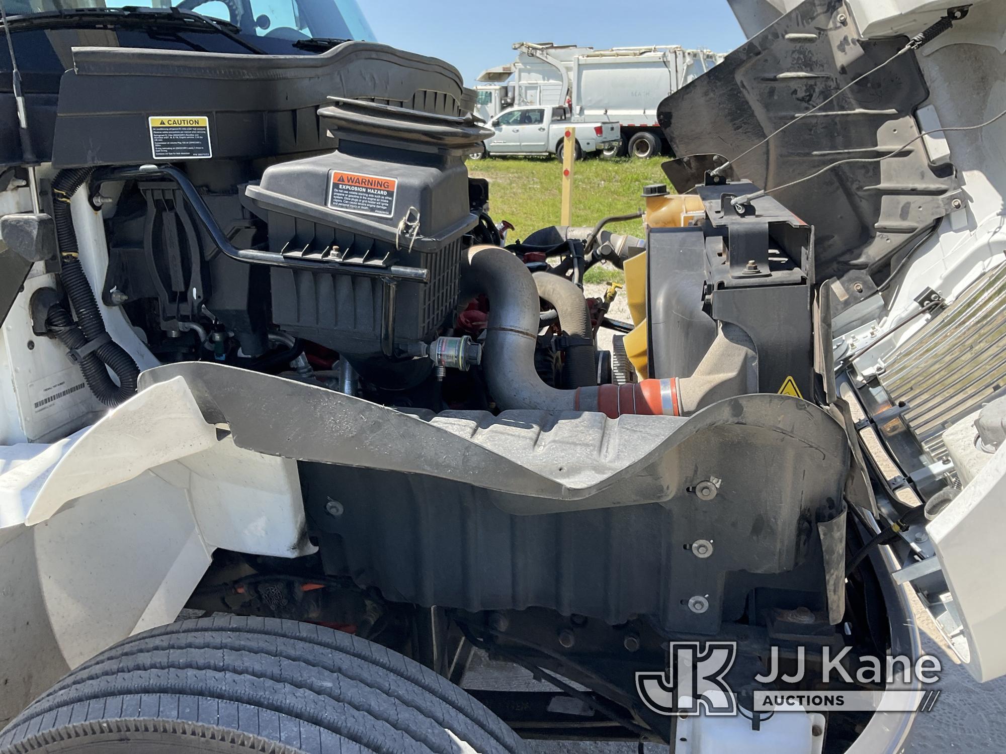 (Westlake, FL) Altec AA55, Bucket Truck rear mounted on 2016 International 4300 Utility Truck Runs,