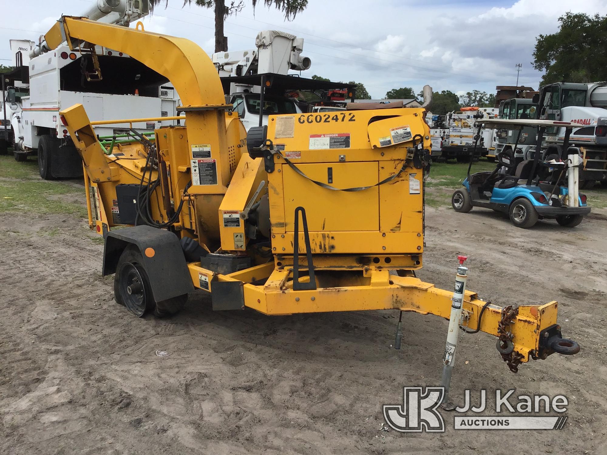 (Ocala, FL) 2013 Altec DC1317 Chipper (13in Disc) Not Running, Condition Unknown, Cranks With Jump,