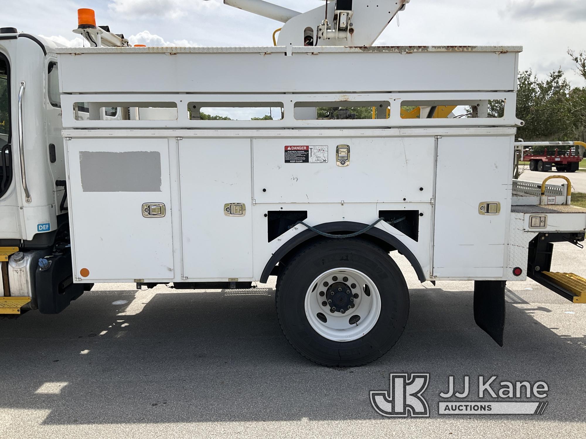 (Ocala, FL) Altec L42A, Over-Center Bucket Truck center mounted on 2014 Freightliner M2 106 Utility