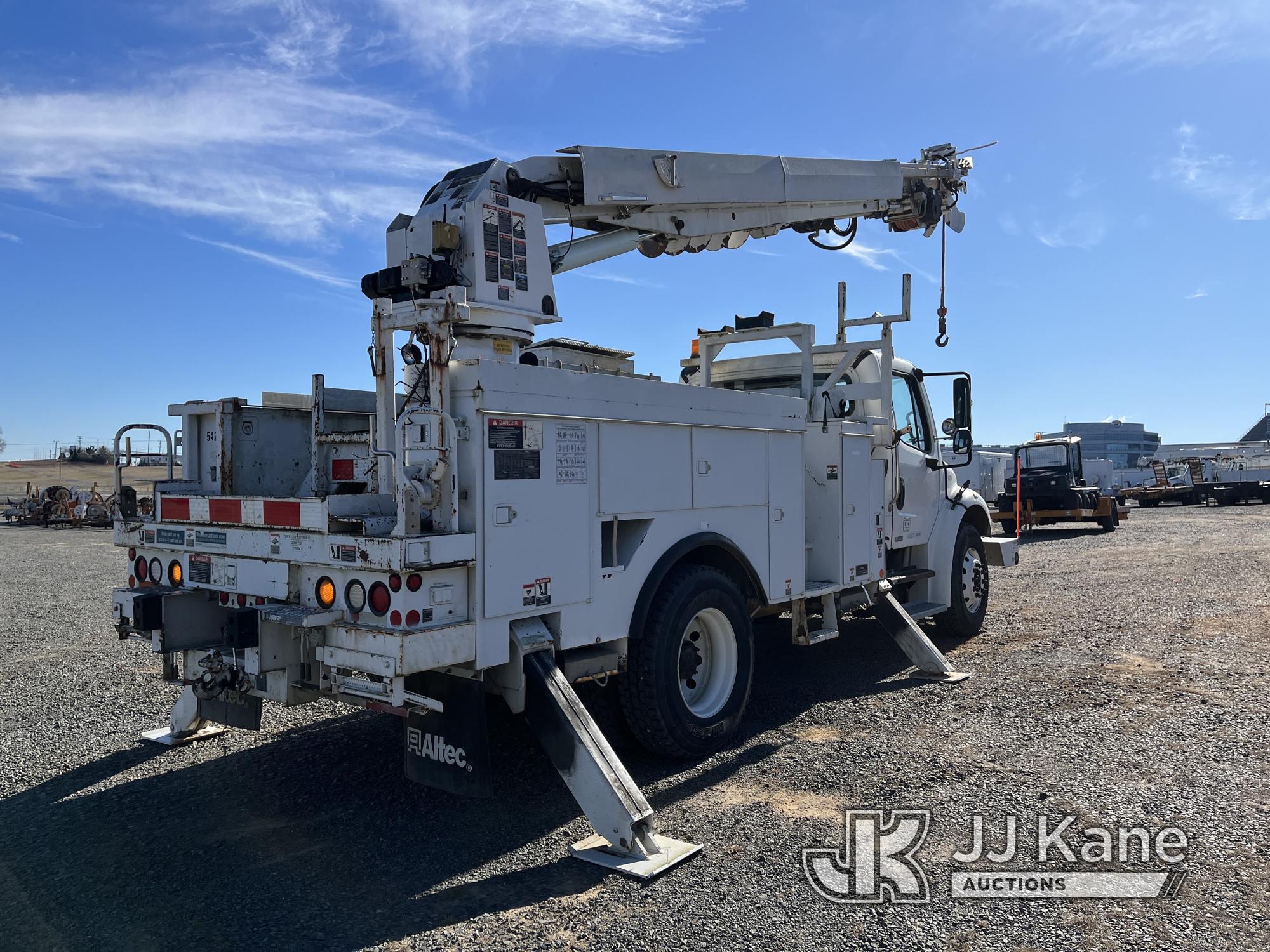 (Charlotte, NC) Altec DM47-B, Digger Derrick , 2009 Freightliner M2 106 Utility Truck Duke Unit) (Ru