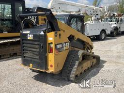 (Verona, KY) 2019 Caterpillar 299D2XHP Skid Steer Loader Runs, Moves & Operates) (Derated, DEF Syste