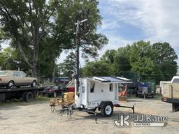 (Charlotte, NC) 2014 Progress Solar Solutions SLT01200 Portable Light Tower, trl mtd Duke Unit) (Run