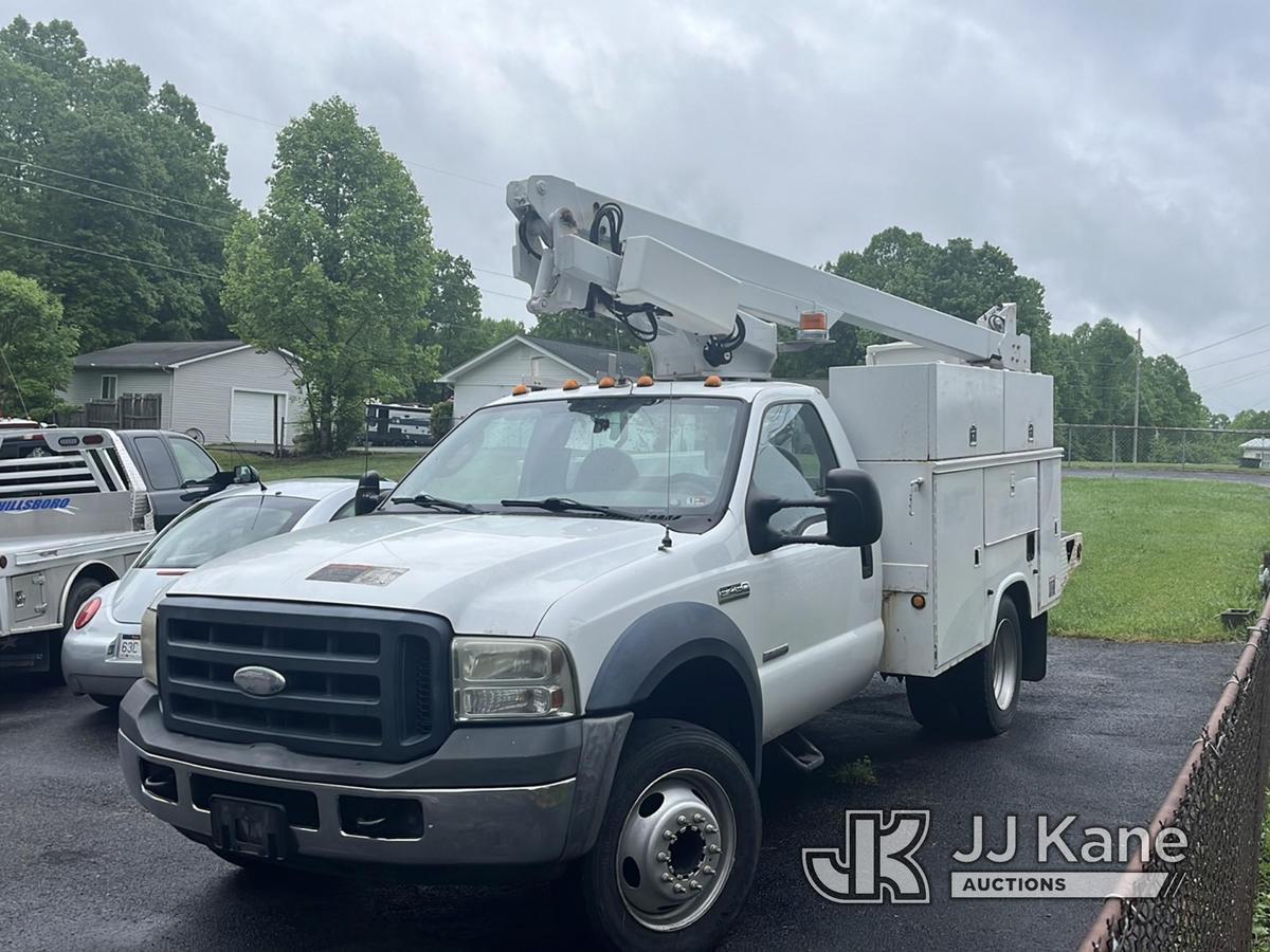 (Beckwith, WV) Altec AT200A, Telescopic Non-Insulated Bucket Truck mounted behind cab on 2006 Ford F