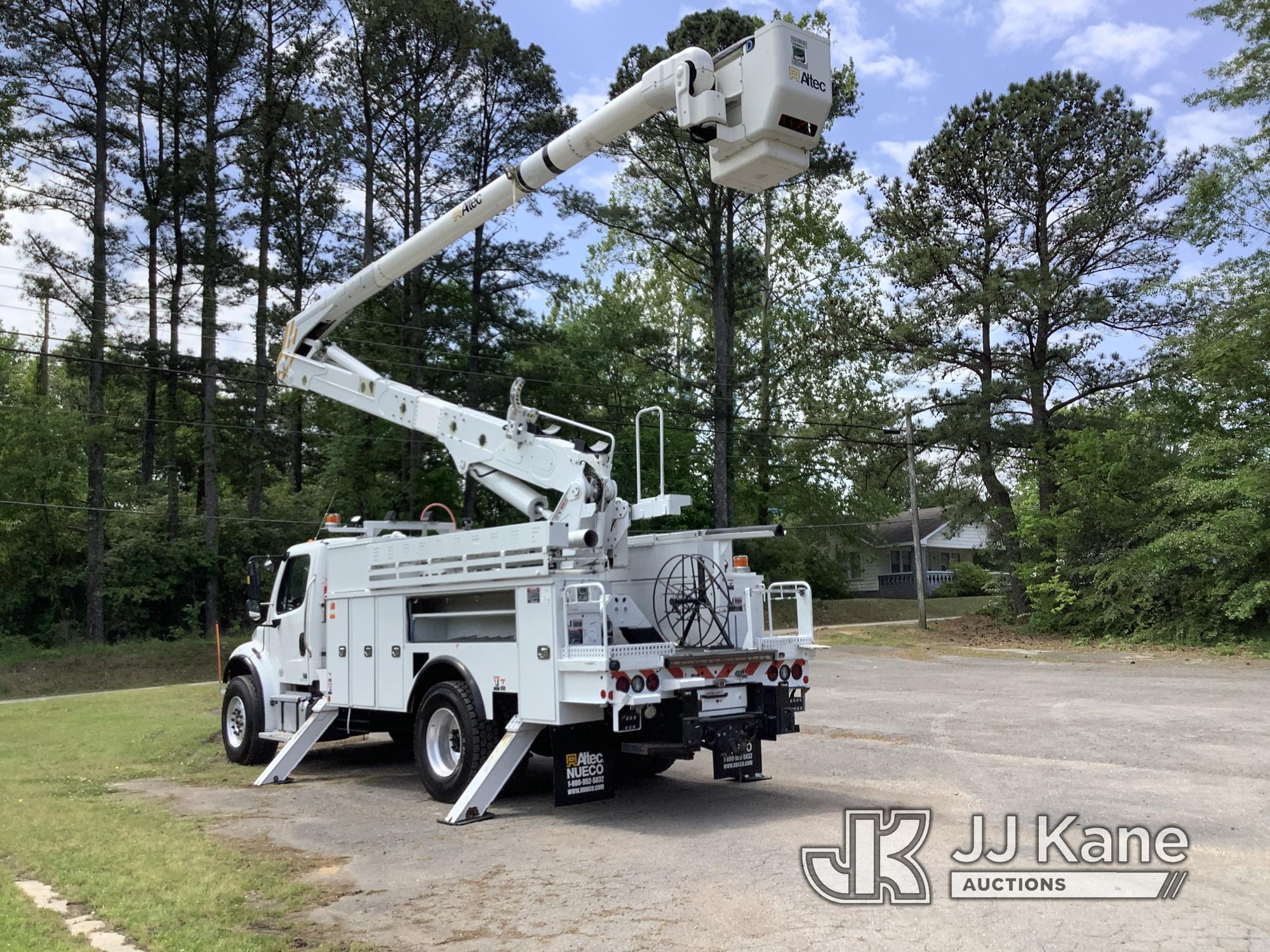 (Graysville, AL) Altec AA55-P, Over-Center Bucket Truck rear mounted on 2019 Freightliner M2-106 Uti