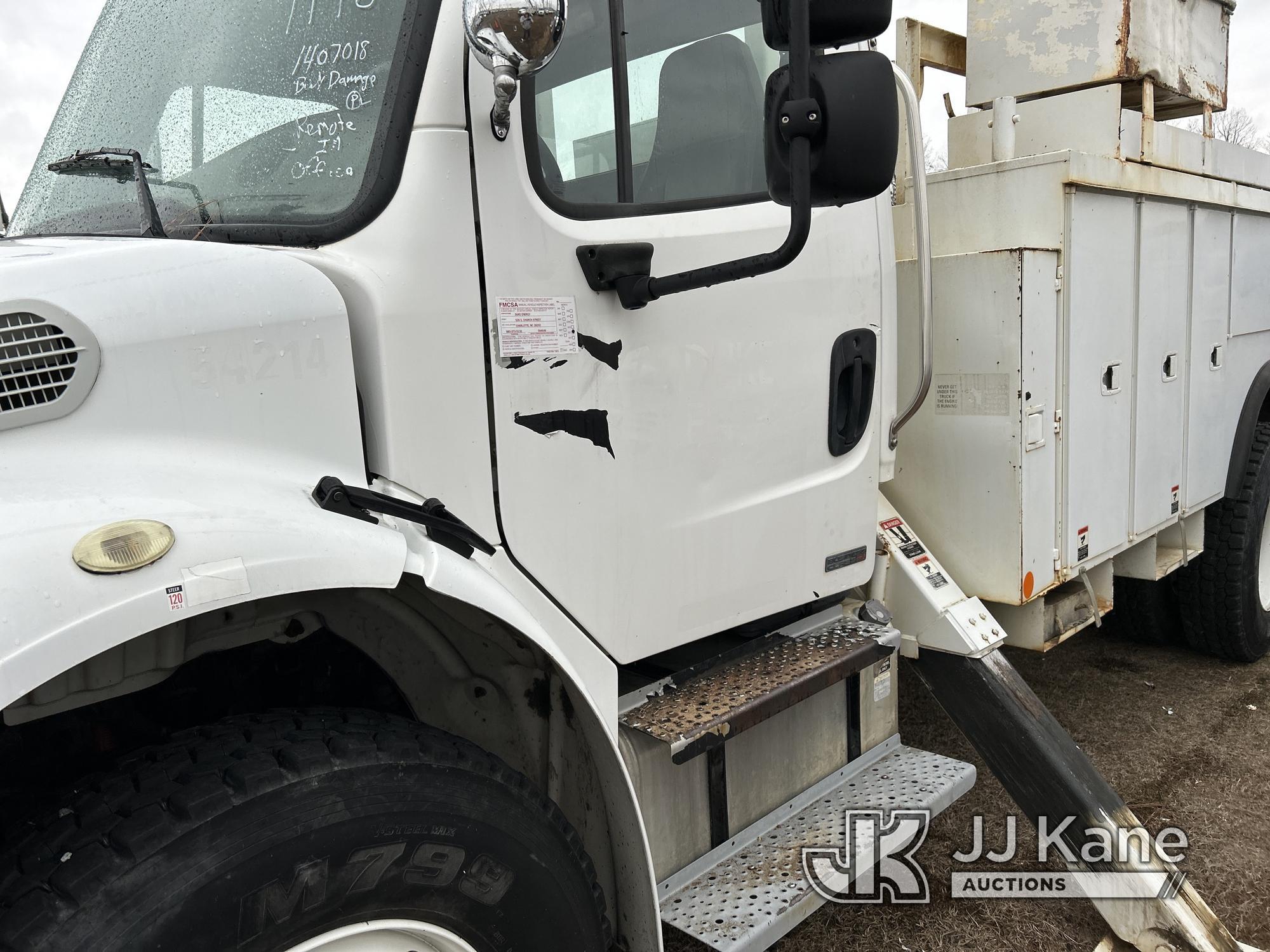 (Charlotte, NC) Altec DM47-B, Digger Derrick , 2009 Freightliner M2 106 Utility Truck Duke Unit) (Ru