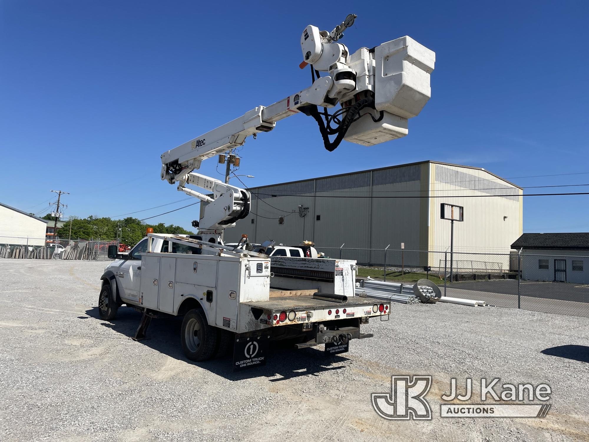 (Chattanooga, TN) Altec AT40M, Articulating & Telescopic Material Handling Bucket Truck mounted behi