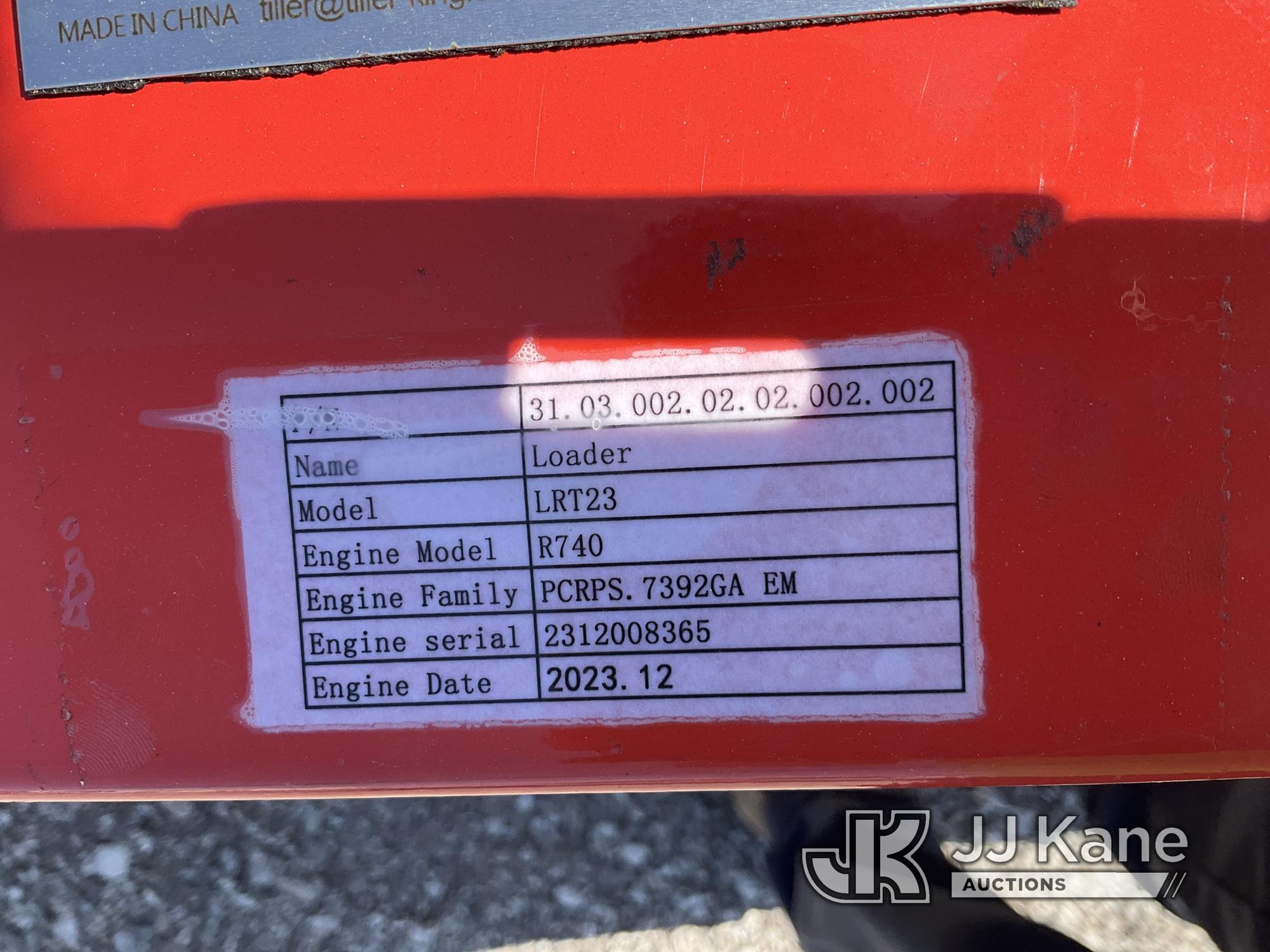 (Verona, KY) 2024 AGROTK LRT23 Walk-Behind Tracked Skid Steer Loader Condition Unknown