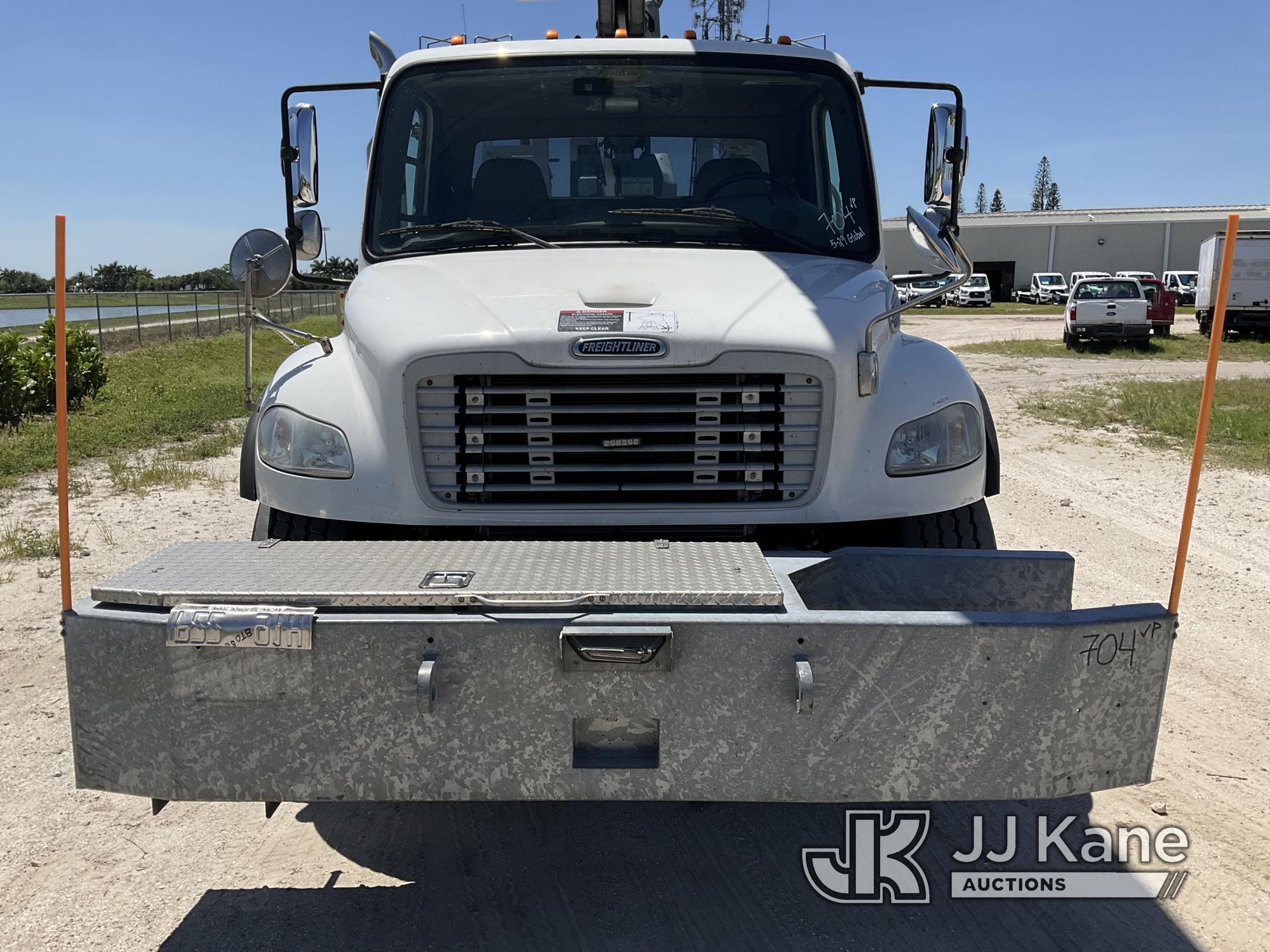 (Westlake, FL) Altec AA55-MH, Bucket Truck rear mounted on 2017 Freightliner M2 106 Utility Truck Ru