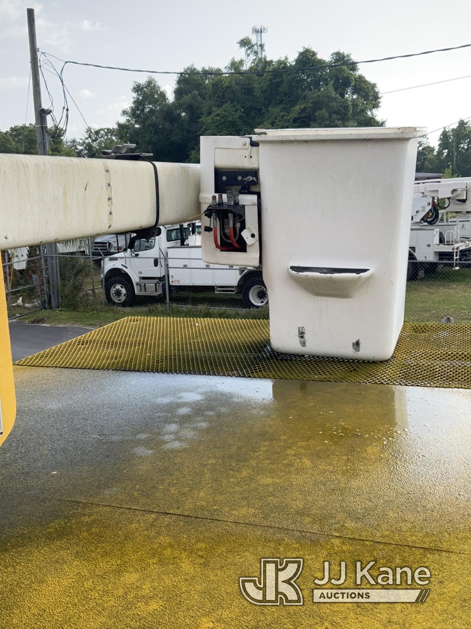 (Ocala, FL) Terex XT60, Over-Center Bucket Truck mounted behind cab on 2016 Freightliner M2 106 Chip