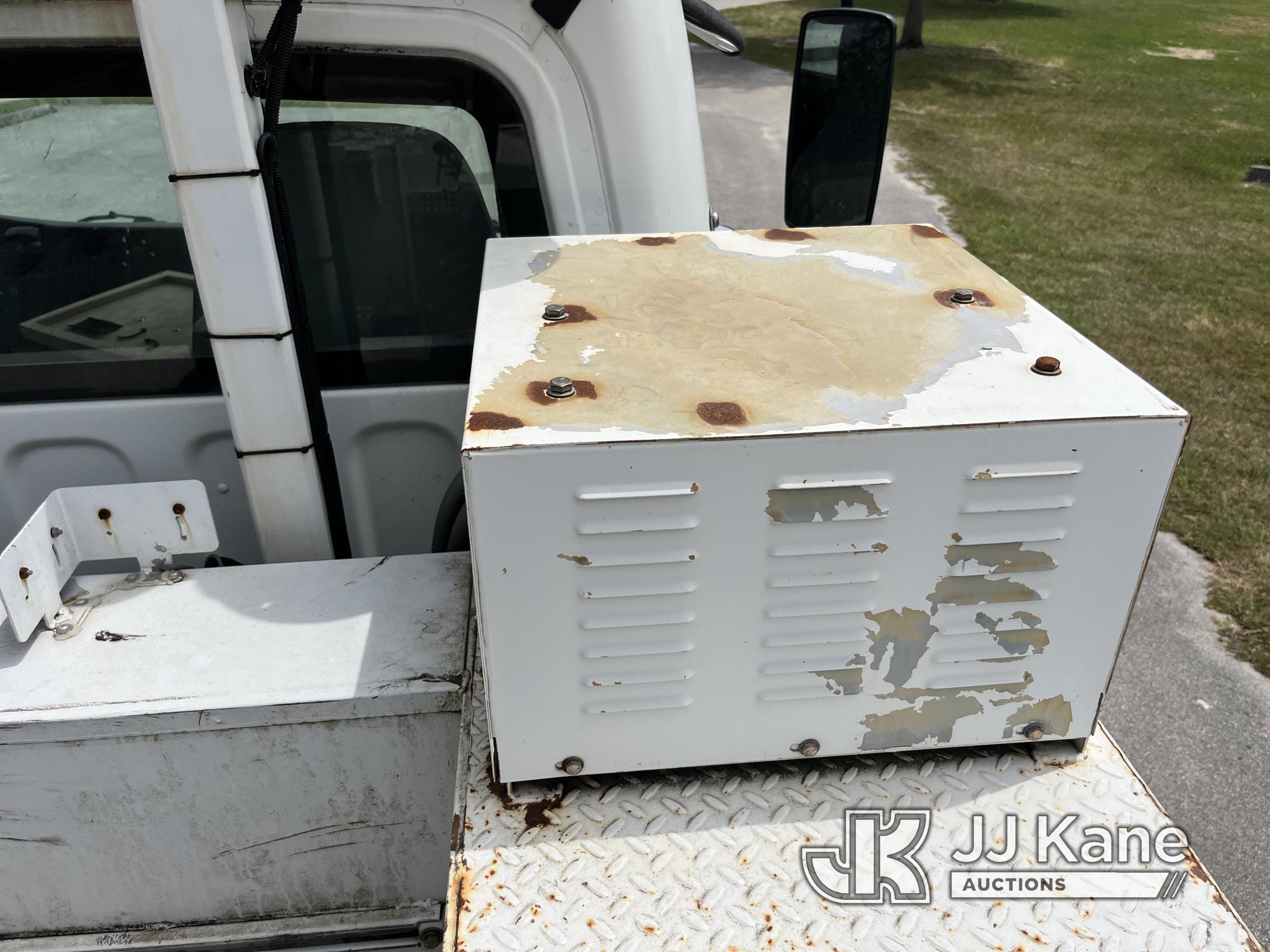 (Ocala, FL) Altec L42A, Over-Center Bucket Truck center mounted on 2014 Freightliner M2 106 Utility