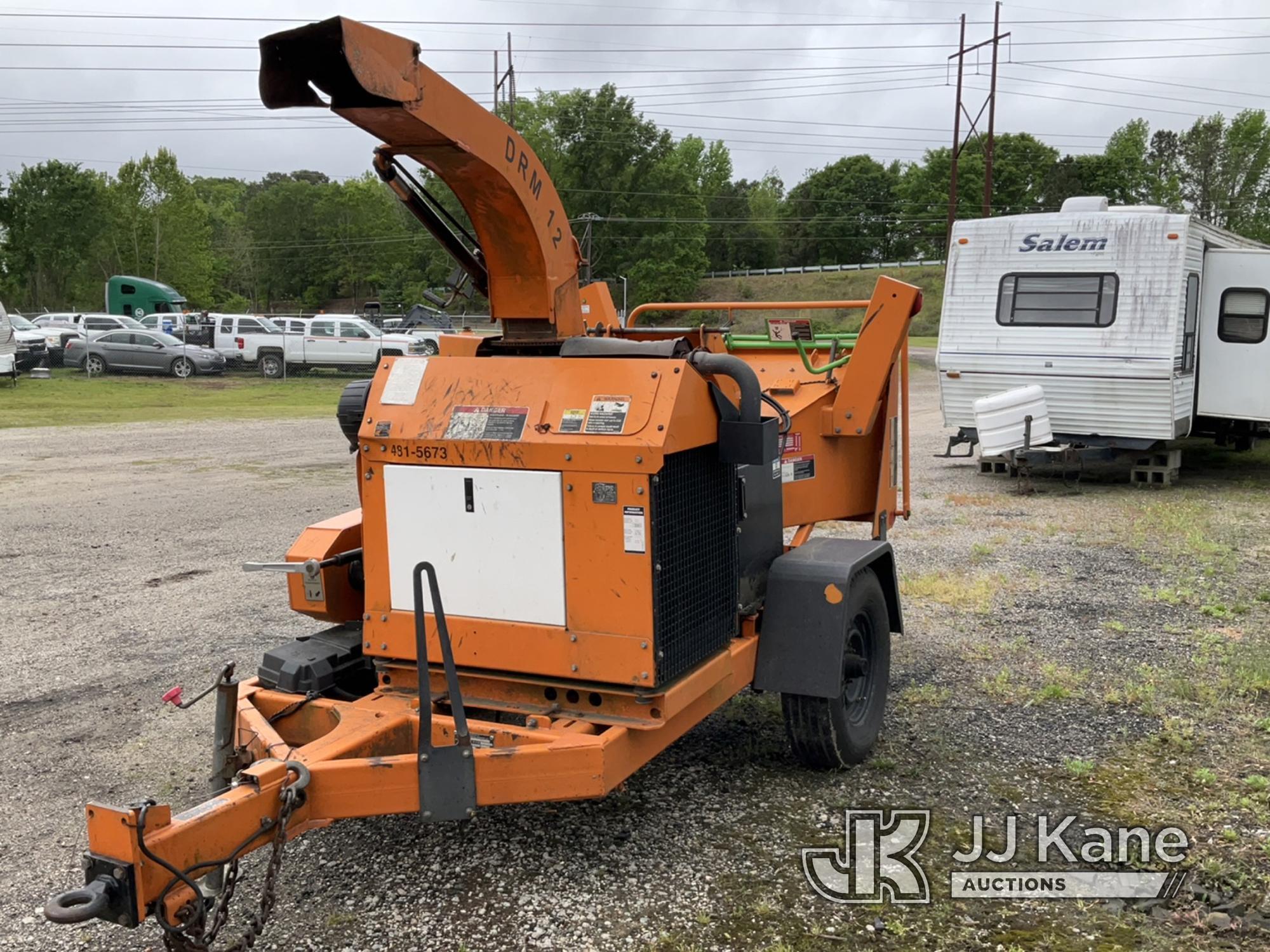 (Florence, SC) 2015 Altec DRM12 Chipper (12in Drum) No Title) (Runs) (Minor Body Damage) (Seller Sta