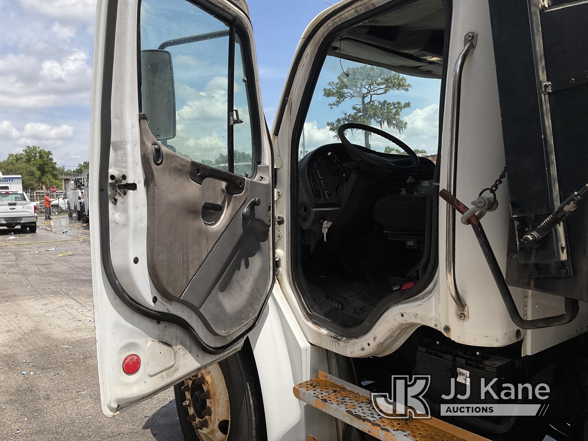 (Ocala, FL) 2004 Freightliner M2 106 Dump Truck Duke Unit) (Runs, Moves & Dump Operates) (Jump To St