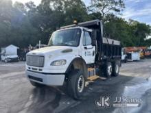 (Ocala, FL) 2014 Freightliner M2 106 4x4 Dump Truck Duke Unit) (Runs, Moves & Dump Operates) (Jump T