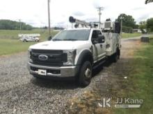 (Mount Airy, NC) 2019 Ford F550 Extended-Cab Mechanics Service Truck Runs, Moves & Operates