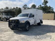 (Villa Rica, GA) 2017 Ram 4500 4x4 Enclosed High-Top Service Truck Runs & Moves) (Jump To Start