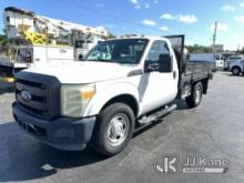 2011 Ford F350 Stake Truck Duke Unit) (Runs & Moves