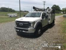 2019 Ford F550 4x4 Extended-Cab Mechanics Service Truck Runs, Moves & Operates