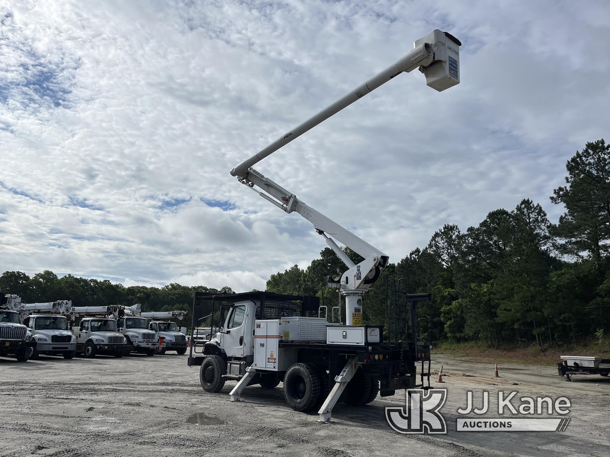 (Chester, VA) Altec LR758, Over-Center Bucket Truck mounted behind cab on 2015 Freightliner M2 106 4