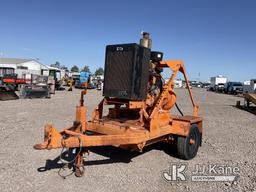 (Dixon, CA) 2000 MGS Inc Pump Trailer, Godwin Pump Trailer CD225 PUMP S/N 0024087-1 Road Worthy, Cra