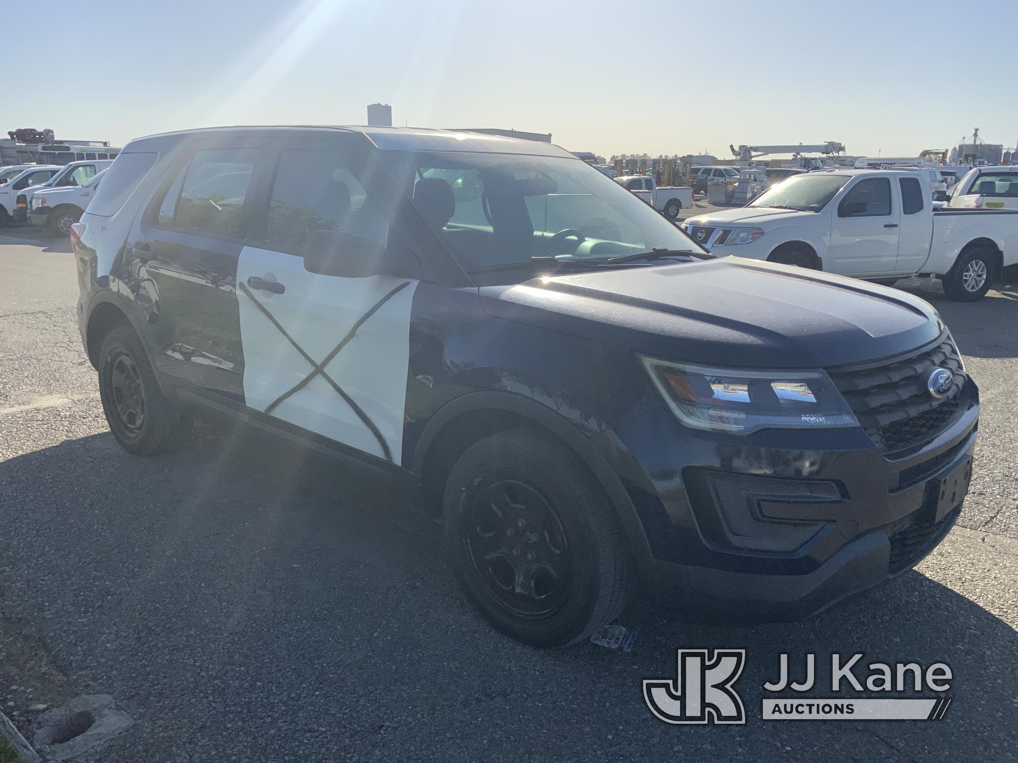 (Dixon, CA) 2019 Ford Explorer AWD Police Interceptor 4-Door Sport Utility Vehicle Runs & Moves) (No