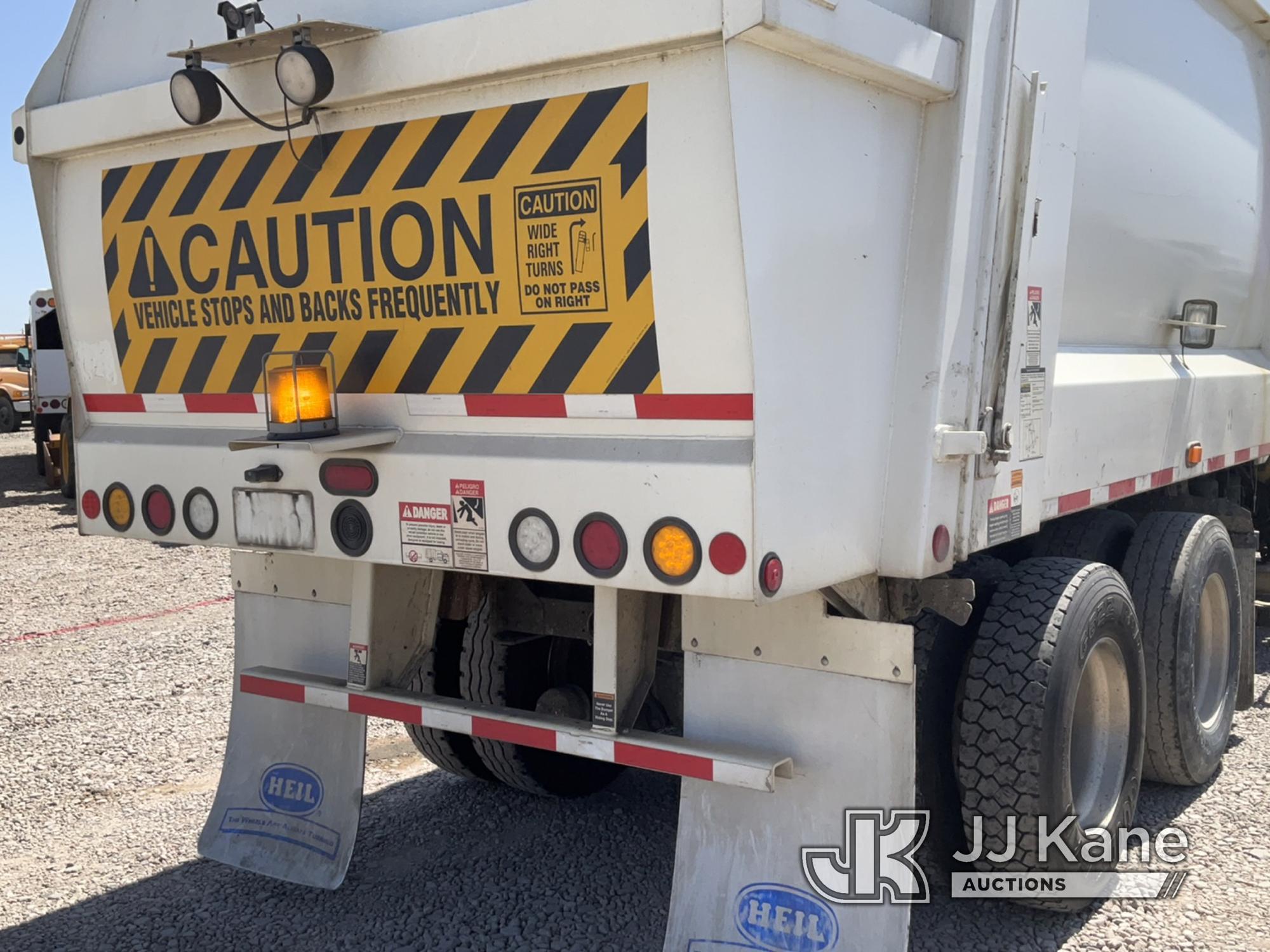 (Dixon, CA) 2017 Autocar ACX Xpeditor Garbage/Compactor Truck Runs, Moves, & Operates