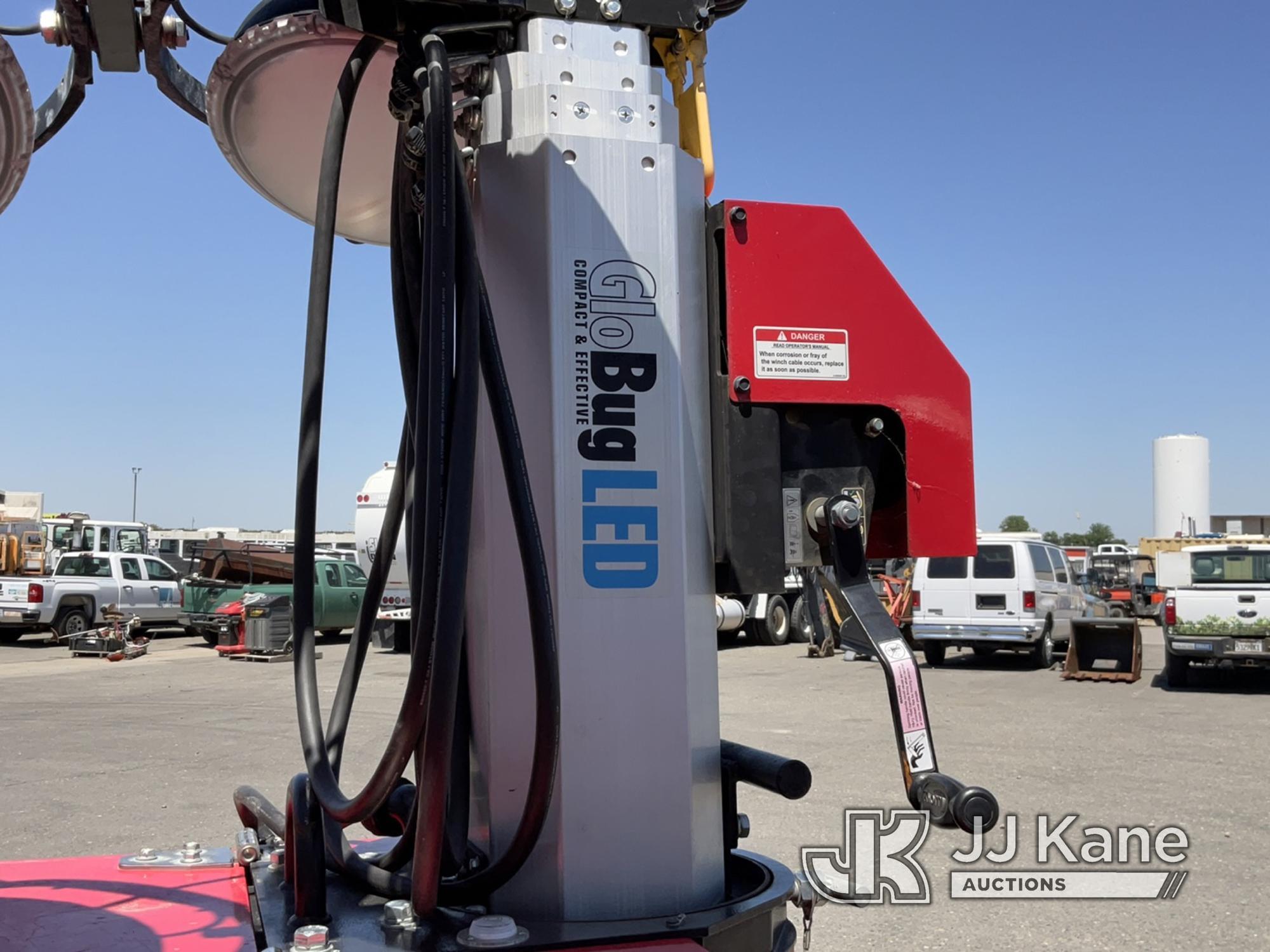 (Dixon, CA) 2021 Multi-Quip GBX12SK Portable Light Tower, Multi Quip GBX12SK Runs & Operates) (Appli