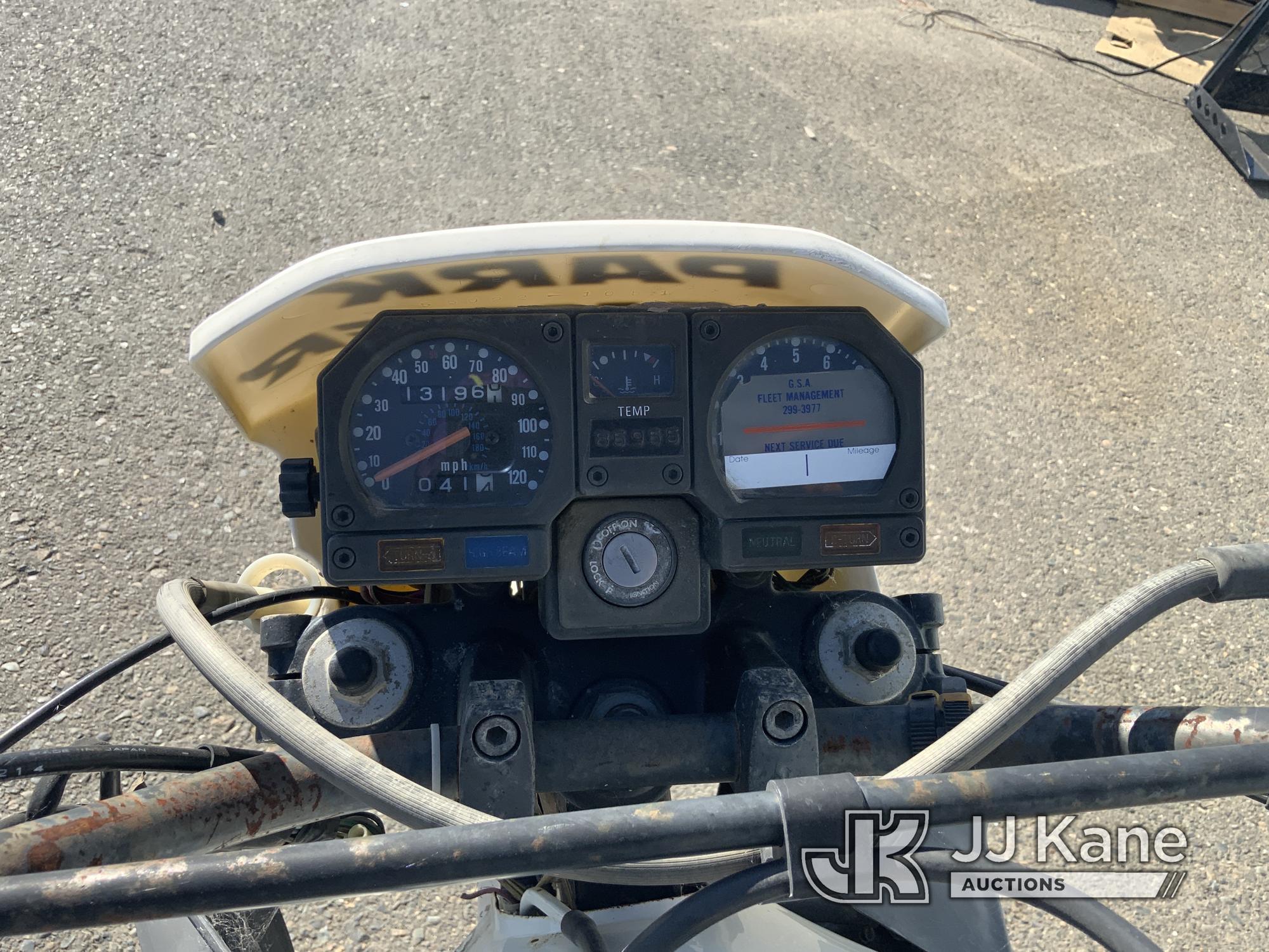 (Dixon, CA) 1985 Kawasaki KL600-B Motorcycle, Kawasaki Motorcycle Non Running, No Key