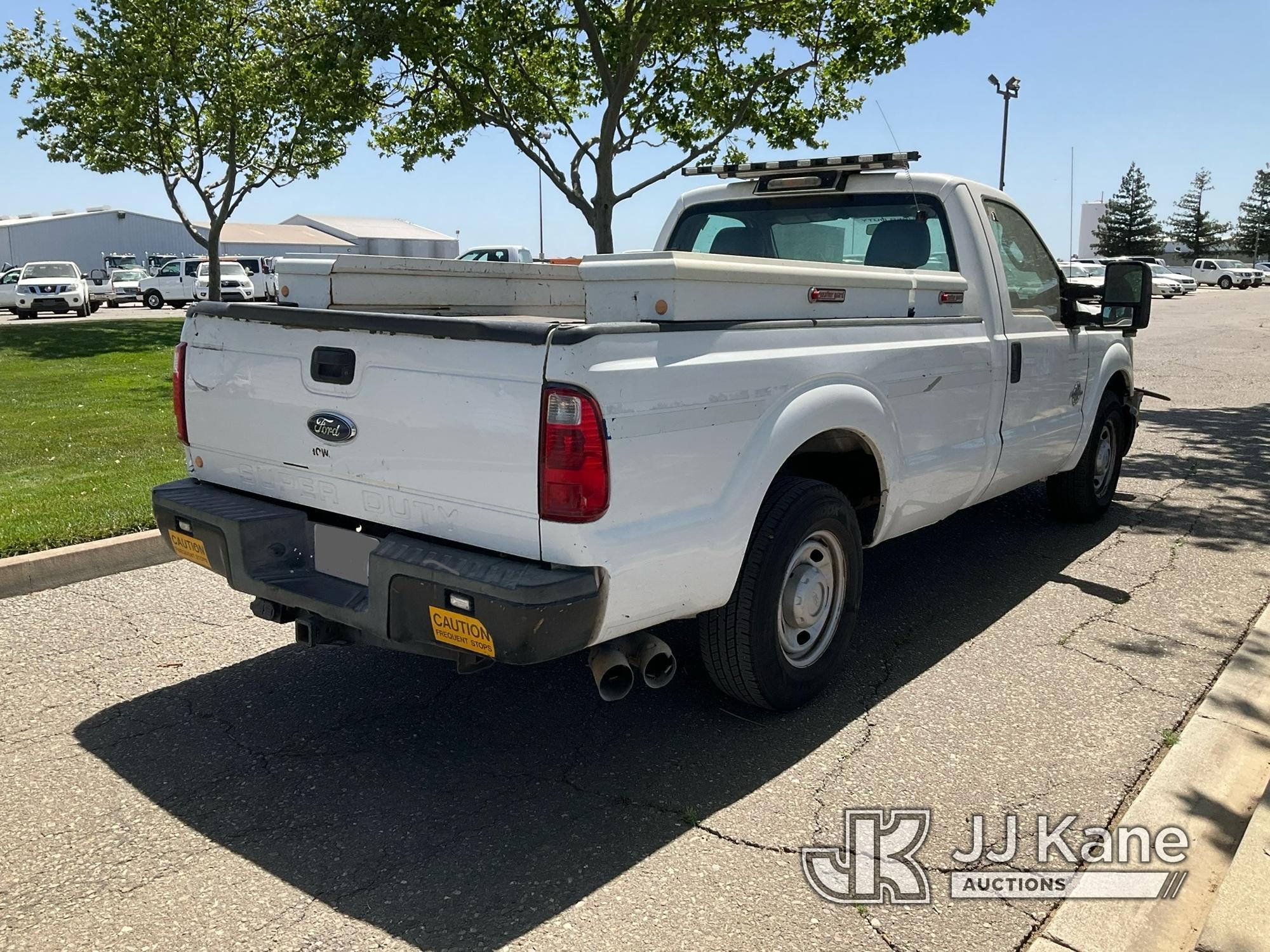 (Dixon, CA) 2013 Ford F250 Pickup Truck, DEF System Runs & Moves) (Front End Damage