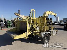 (Dixon, CA) 2012 Bandit 225 Whole Tree Drum Chipper, trailer mtd Runs Rough, Operating Conditions Un