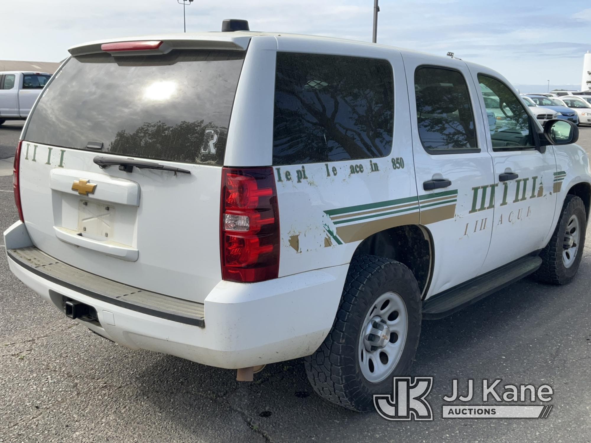 (Dixon, CA) 2014 Chevrolet Tahoe Police Package 4x4 Sport Utility Vehicle Runs & Moves) (Check Engin