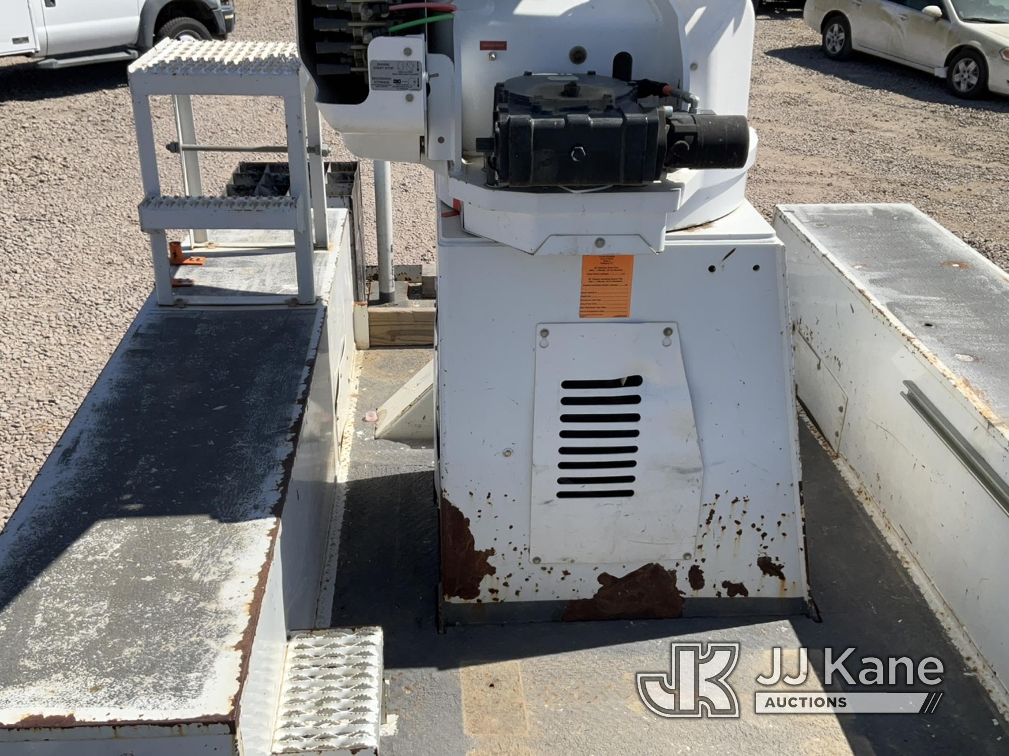 (Dixon, CA) Altec AM55, Digger Derrick rear mounted on 2015 Freightliner M2 106 4x4 Utility Truck Ru