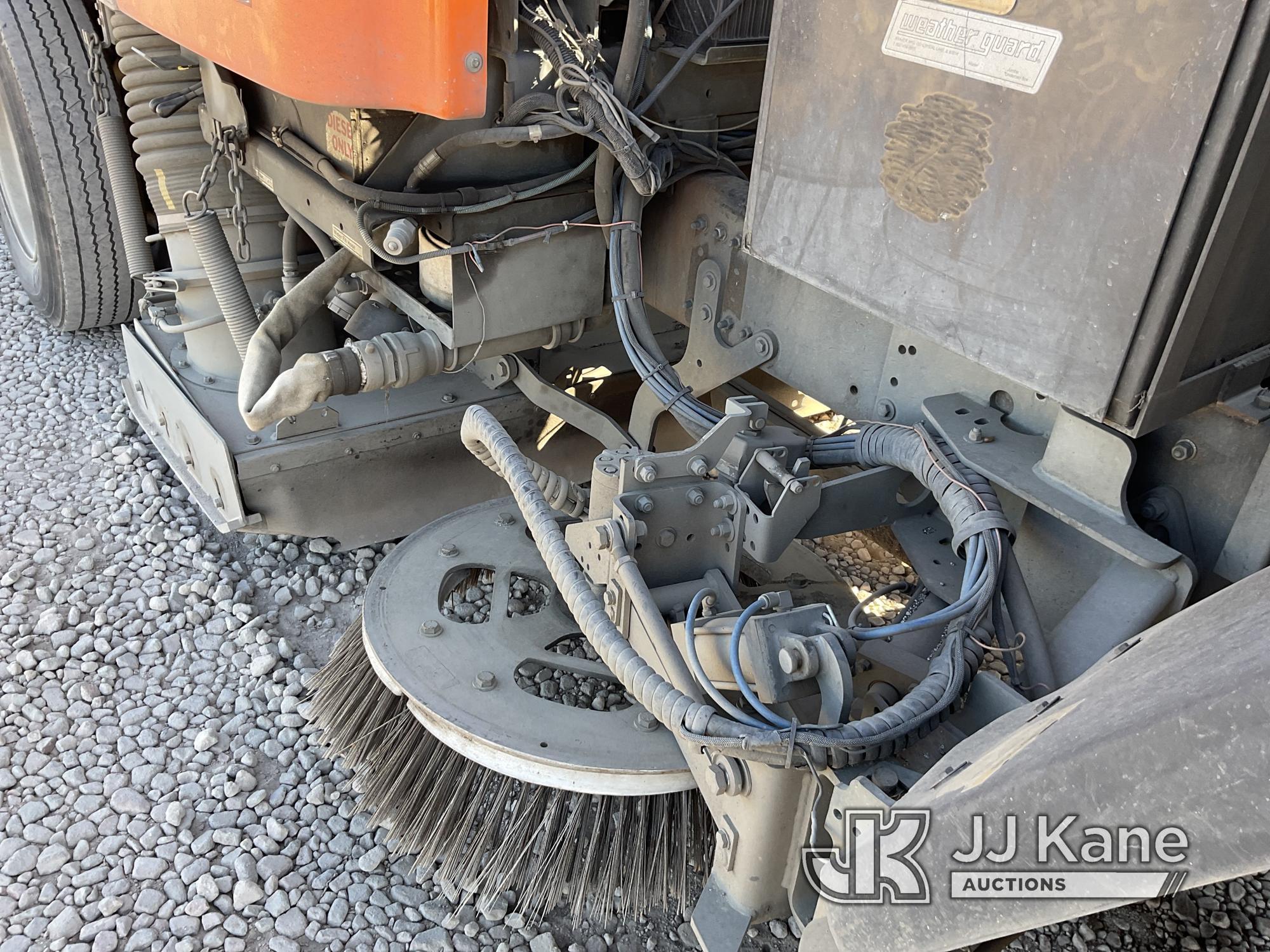 (Dixon, CA) 2001 Sterling SC8000 Street Sweeper Truck Runs, Moves & Operates