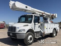 (Dixon, CA) Altec AM55, Digger Derrick rear mounted on 2015 Freightliner M2 106 4x4 Utility Truck Ru