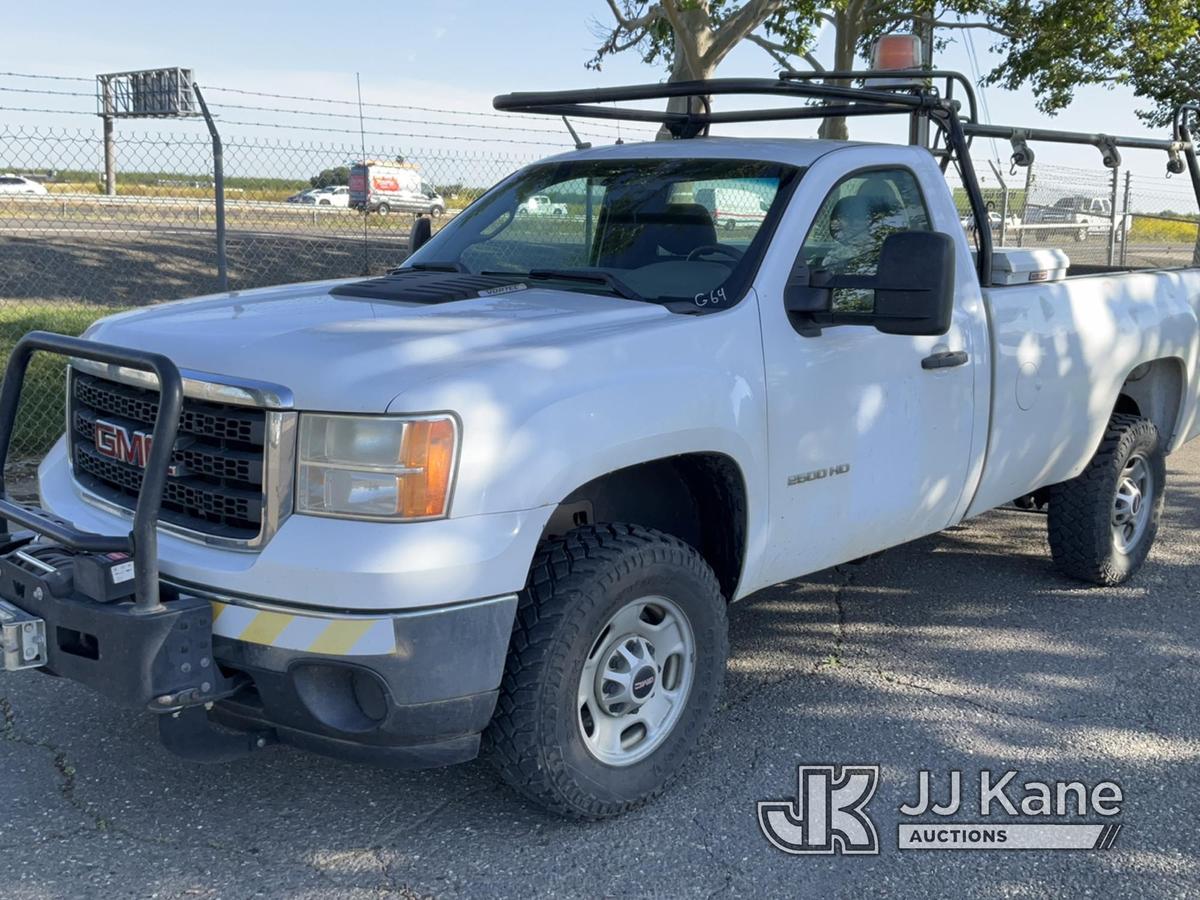 (Dixon, CA) 2012 GMC Sierra 2500HD 4x4 Service Truck Runs & Moves